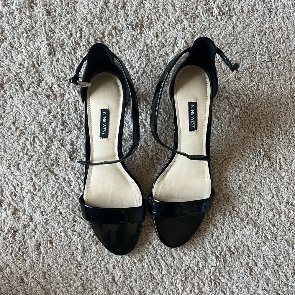 Pruce Ankle Strap Block Heel Sandals Size 11
